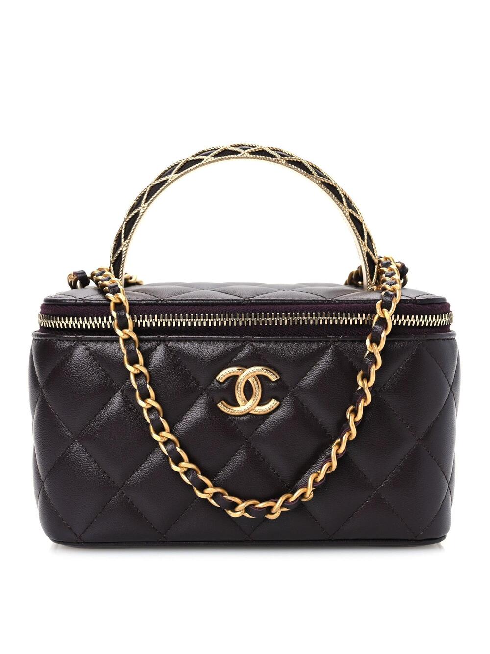 Chanel Lambskin Quilted Metal Twist #369660C43B